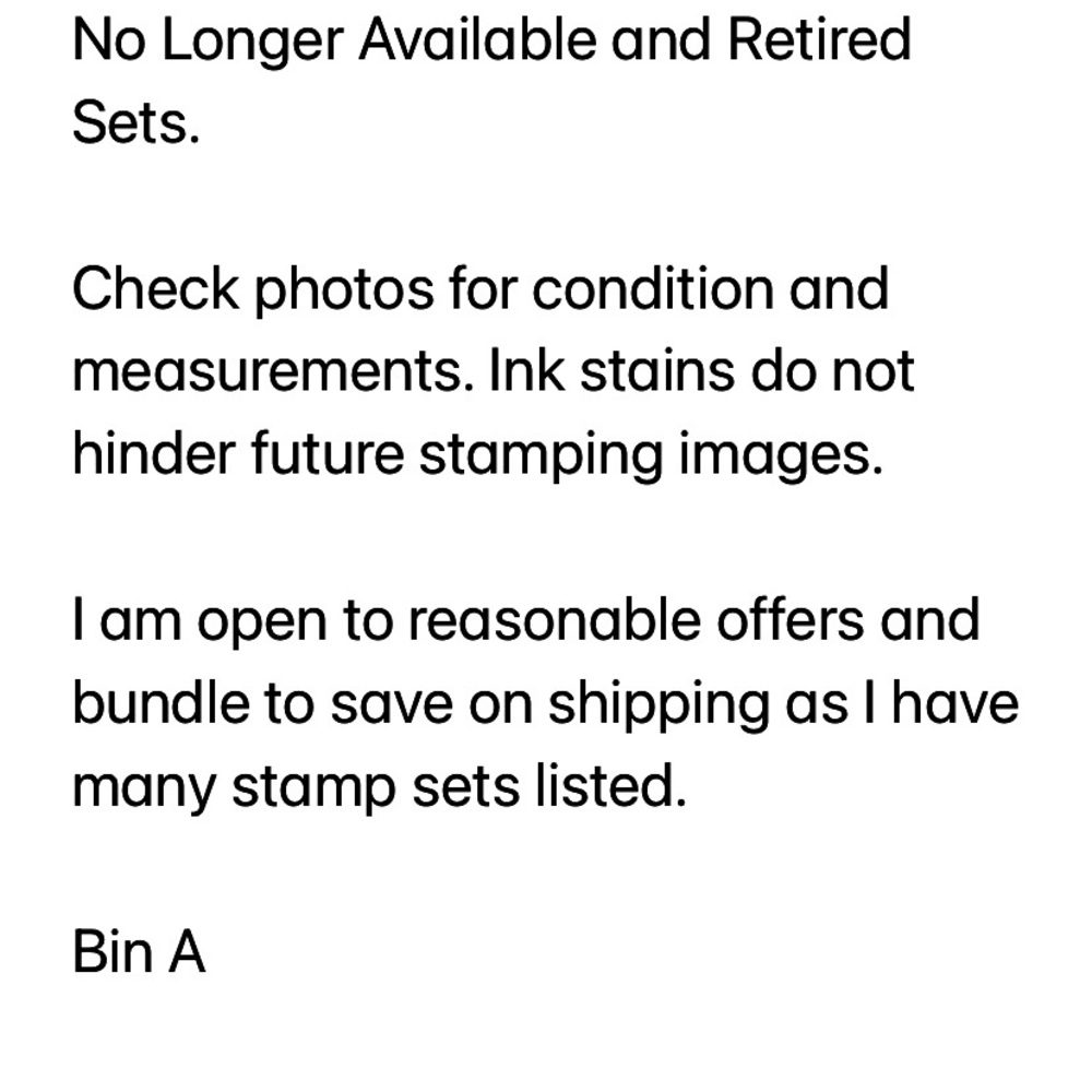 Stampin’ Up! ABC IMAGES - Picture 4 of 4